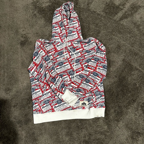 vintage budweiser hoodie - Picture 2 of 4